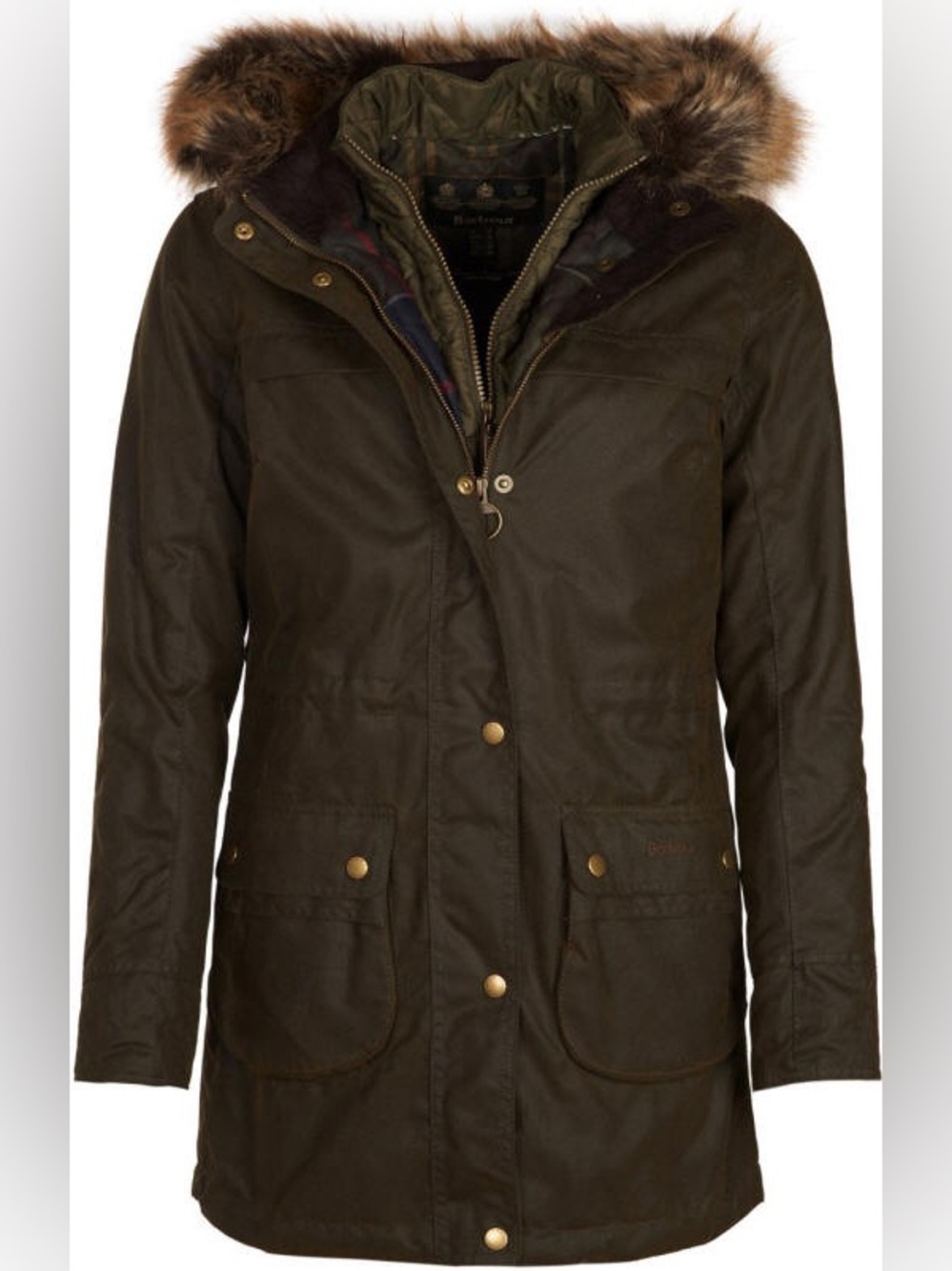 Barbour Dartford Waxed Jacket Olive